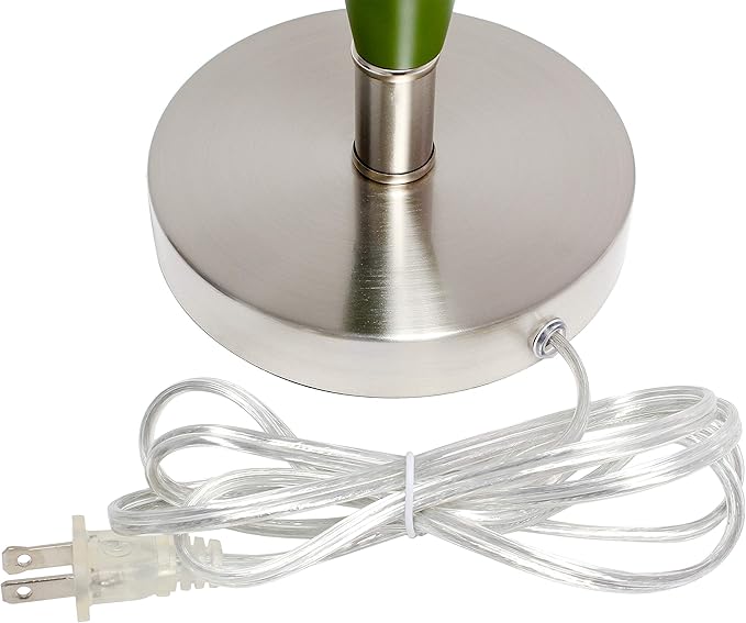 Elegant Designs LT3308-GRN Needle Stick Table Lamp, Green - LeafyLoom