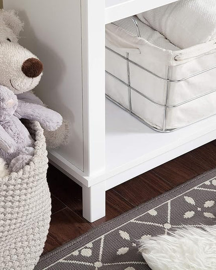 DaVinci Autumn Bookcase/Hutch in White - LeafyLoom
