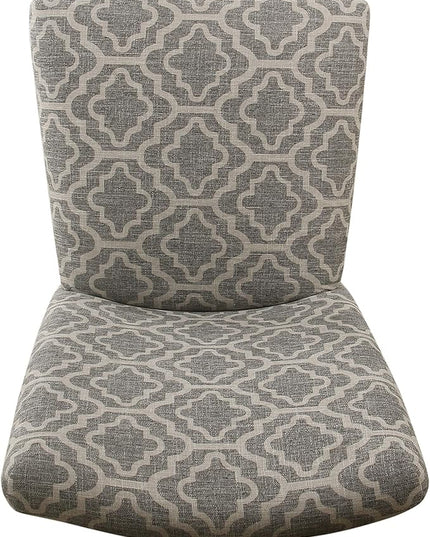 HomePop Parsons Classic Upholstered Accent Dining Chair, Pack of 2, Grey - LeafyLoom