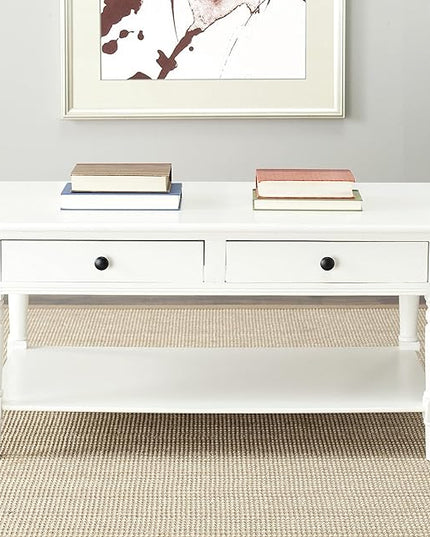 Safavieh American Homes Collection Boris Vintage Grey Coffee Table - LeafyLoom