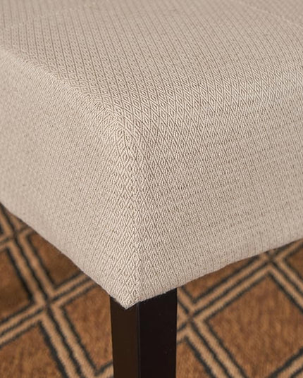 Christopher Knight Home Pertica Fabric Dining Chair, Beige 25D x 18W x 39.75H in - LeafyLoom