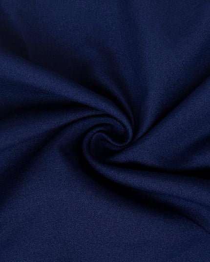 NTBAY Toddler Bedding Set - 4 Piece Soft and Breathable Crib Bedding Set for Boys and Girls, Includes Quilted Comforter, Fitted Sheet, Flat Top Sheet and Envelope Pillowcase, Navy Blue - LeafyLoom