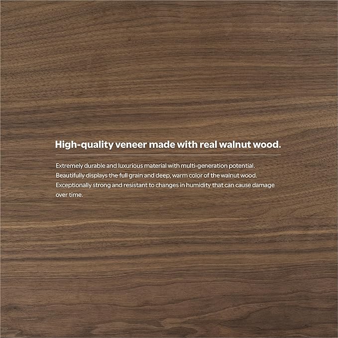 SIMPLIHOME Hunter End Table, 22 inch, Walnut Veneer - LeafyLoom