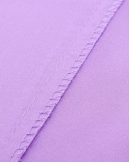NTBAY Toddler Bedding Set - 4 Piece Soft and Breathable Crib Bedding Set for Boys and Girls, Includes Quilted Comforter, Fitted Sheet, Flat Top Sheet and Envelope Pillowcase, Lavender - LeafyLoom