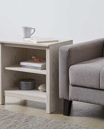 ROCKPOINT 70inch TV Stand Storage Media Console Entertainment Center,White - LeafyLoom