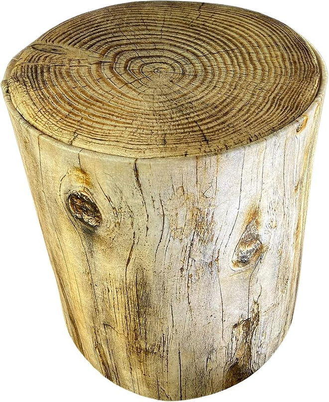 Storl Organizer Storage Stool for Toy and Cloth and Kids Stool (Tree-Birch, 12Wx13H) - LeafyLoom