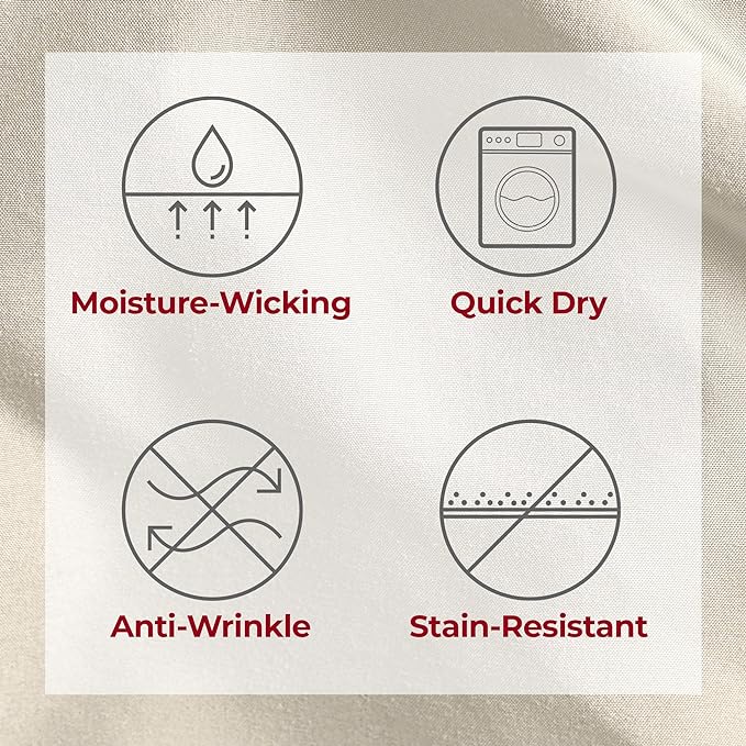 Mellanni Extra Deep California King Sheets - 4 PC Iconic Collection Bedding Sheets & Pillowcases - Luxury, Ultra Soft, Cooling Bed Sheets - Extra Deep Pocket up to 21 inch (Cal King, Golden Ivory) - LeafyLoom