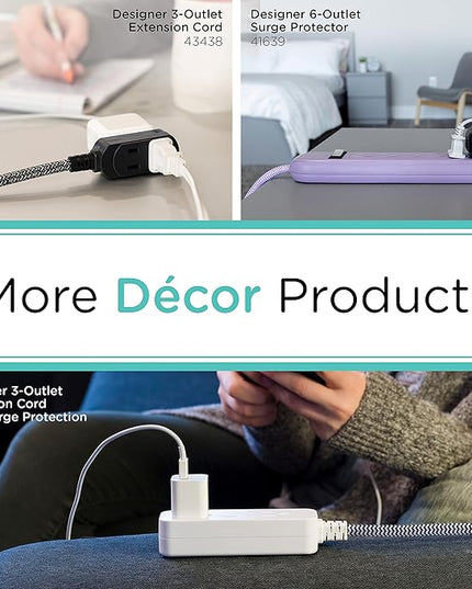 Cordinate LED Light Fixture, Charging Station, Adjustable Light Settings, Wall Installation or Tabletop, Dorm Room Essential, Office, Kitchen, and Bedroom Light, 51766 - LeafyLoom