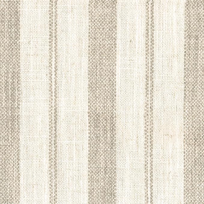 HomePop Classic Parsons Dining Chairs, Pack of 2, Taupe Stripe (Set of 2) - LeafyLoom