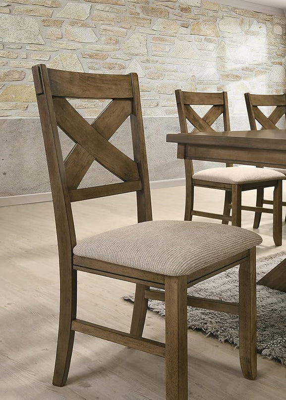 NicBex Haerin-SD-00151-LWJ Dining Chairs, 18.5"x17"x39.5", Brown - LeafyLoom