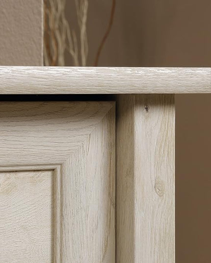 Sauder Edge Water Lateral File, Chalked Chestnut finish - LeafyLoom