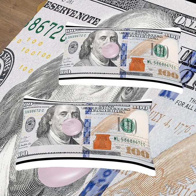 Tailor Shop Money Comforter Sets for Boys Kids Teens Money Bedding Sets Full Size Money 100 Dollar Bill Comforter Sets Quilt Set All Season with 1 Comforter 2 Pillowcases…… - LeafyLoom