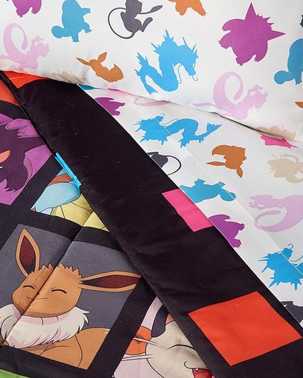Northwest Pokemon Bed in a Bag Set, Full, Kanto Favorites - LeafyLoom