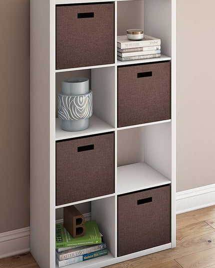 ClosetMaid 8 Cube Storage Shelving Unit, White - LeafyLoom