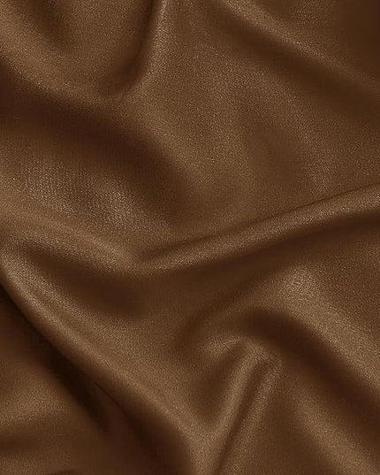 Bedsure Twin XL Sheet Set Dorm Bedding, Cooling Sheets Twin Extra Long Sheets, Rayon Derived from Bamboo, Deep Pocket Up to 16", Hotel Luxury Silky Bedding Sheets & Pillowcases, Brown - LeafyLoom