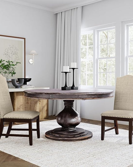 HomePop Classic Parsons Dining Chairs, Beige Woven - LeafyLoom