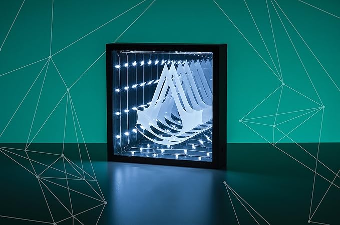 Paladone Assassins Creed Officially Licensed Merchandise - Infinity Light - Collectible Decorative Lamp - LeafyLoom