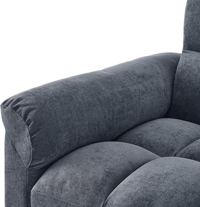 Large 2 Seater Sofa&Couch Loveseat W/Pull Out Sleeper Couch Bed and Pillows,3 in 1 Reclining Backrest Love Seat Convertible Twin XL Size Sleeper&Sofabed for Home Apartment Office Living Room - LeafyLoom