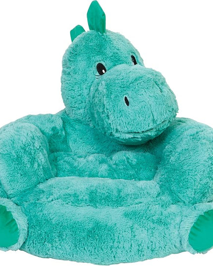Trend Lab Dinosaur Toddler Chair Plush Character Kids Chair Comfy Furniture Pillow Chair for Boys and Girls, 21 x 19 x 19 inches - LeafyLoom