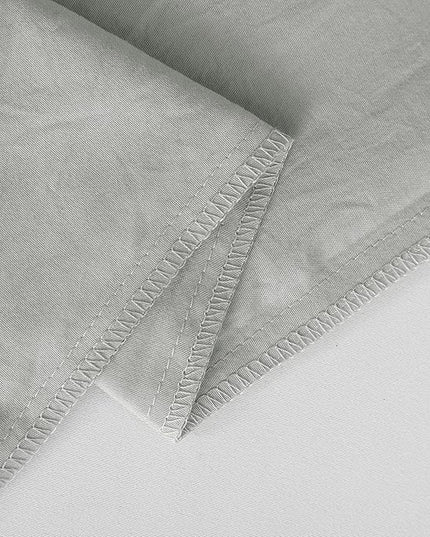 NTBAY Toddler Bedding Set - 4 Piece Soft and Breathable Crib Bedding Set for Boys and Girls, Includes Quilted Comforter, Fitted Sheet, Flat Top Sheet and Envelope Pillowcase, Light Grey - LeafyLoom