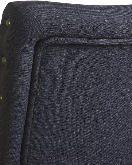 HomePop Classic Parsons Dining Chairs, Set of 2, Deep Navy - LeafyLoom