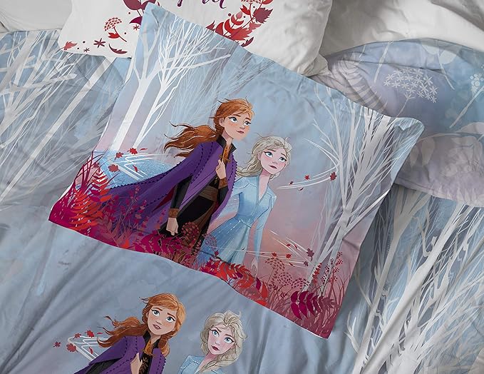 Jay Franco Frozen 2 Forest Spirit Bed Set, Full - LeafyLoom