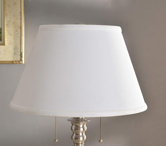Kenroy Home 30437BS-OOR Spyglass Double Outlet Table Lamp with Brushed Steel Finish, Classic Style, 30.5" Height, 17" Width, 17" Depth - LeafyLoom