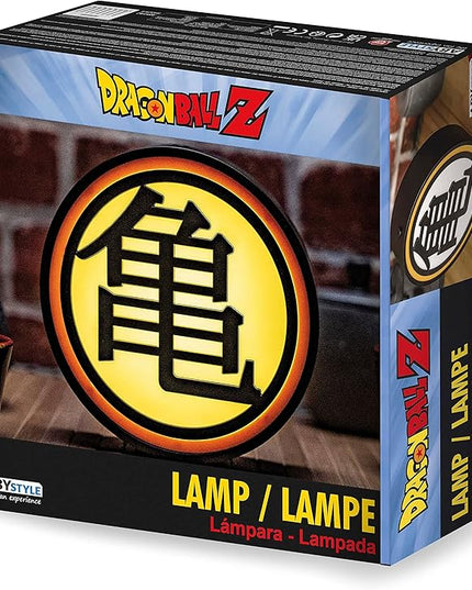 ABYSTYLE Dragon Ball Z Kame Symbol Decorative Portable LED Lamp 6.7" x 6.9" x 2.4" Room Office Home Décor Anime Manga Gift - LeafyLoom