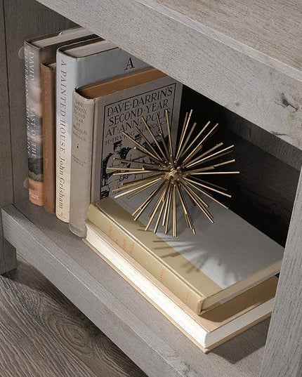 Sauder Cannery Bridge Night Stand, Mystic Oak finish - LeafyLoom