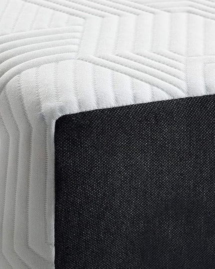 LUCID 14 Inch Memory Foam Mattress - Plush Feel - Memory Foam Infused with Bamboo Charcoal and Gel - Temperature Regulating - Pressure Relief - Breathable - Premium Support - California King Size - LeafyLoom