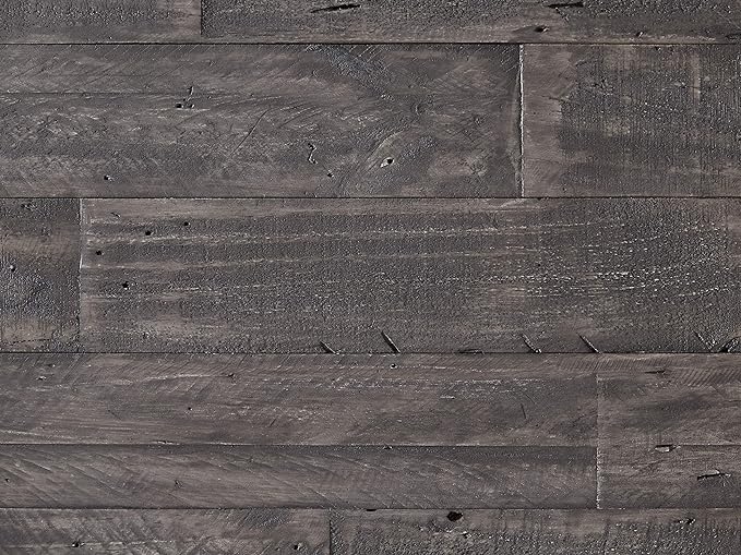 Signature Design by Ashley Sharzane Rustic Round Solid Wood Pine Coffee Table, Weathered Gray Finish - LeafyLoom