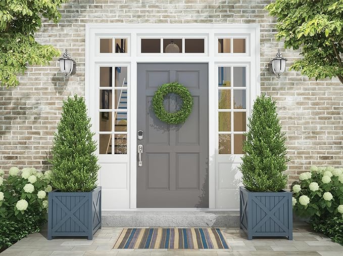 Schlage Encode Smart WiFi Deadbolt with Camelot Trim In Bright Chrome SchlageLockCompany