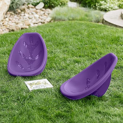 ECR4Kids Leaf Floor Seat, Rocker Chair, Purple, 6-Piece - LeafyLoom