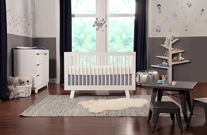 Babyletto Spruce Tree Bookcase in White - LeafyLoom