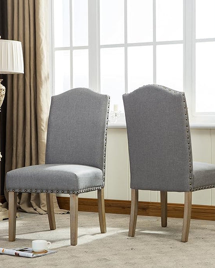 NicBex Haerin-SD-00153-LWJ Dining Chairs, 25"x20"x41", Gray - LeafyLoom