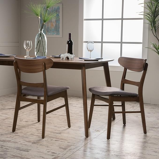 Christopher Knight Home Dining Chair Set (2-Pieces) - Idalia and Kwame Chairs - LeafyLoom
