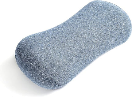 JEMA Memory Foam Lumbar Support Pillow for Office Chair, Car, Bed, for Lower Back Pain Relief, Great as Lumbar Pillow, Under Knee Pillow, Leg Rest Pillow, Headrest - LeafyLoom