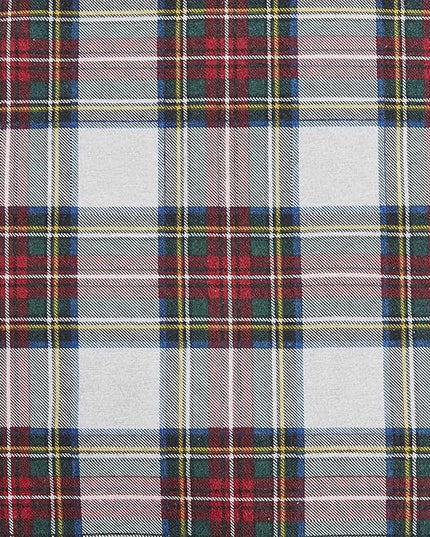 Comfort Spaces Cotton Flannel Breathable Warm Deep Pocket Sheets with Pillow Case Bedding, King, Red Plaid Scottish Plaid 4 Piece - LeafyLoom