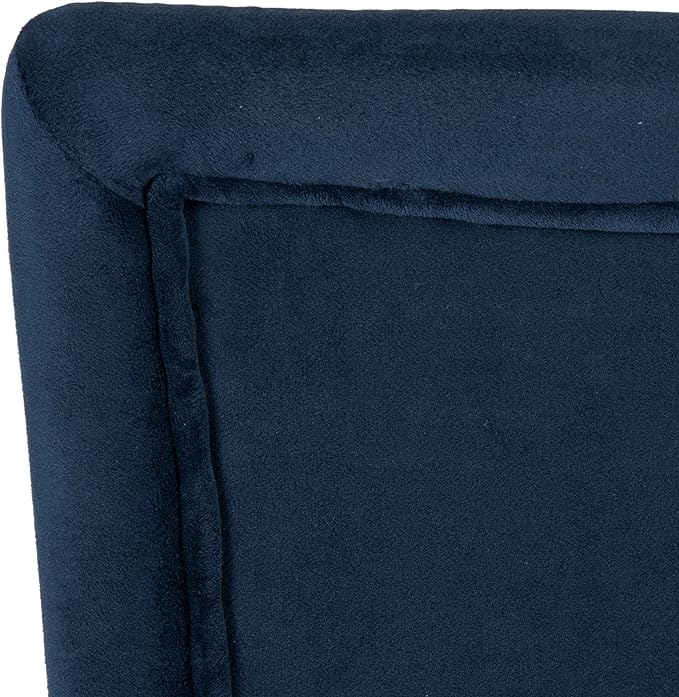 HomePop Parsons Classic Dining Room Tables and Chairs, Pack of 2, Dark Navy - LeafyLoom
