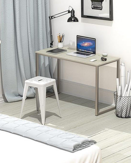 SHW Home Office 32-Inch Computer Desk, Maple - LeafyLoom
