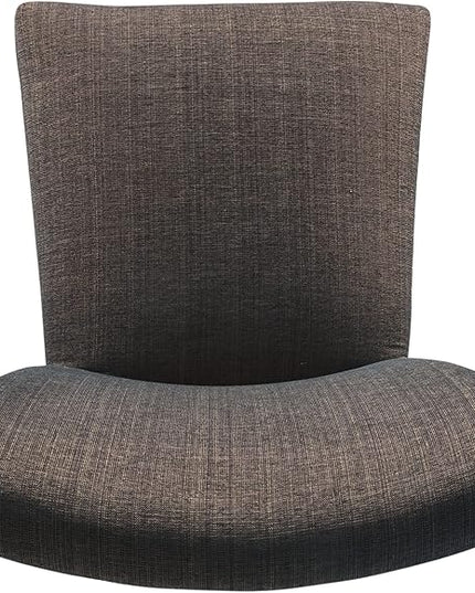 HomePop Parsons Classic Dining Chair, Single Pack,Textile, Crosshatch Brown - LeafyLoom