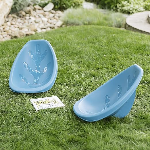 ECR4Kids Leaf Floor Seat, Rocker Chair, Peacock Blue, 6-Piece - LeafyLoom