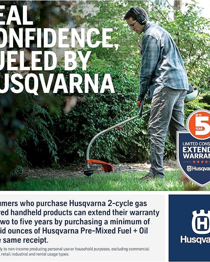 Husqvarna 360BT Gas Leaf Blower, 65.6-cc 3.81-HP 2-Cycle Backpack Leaf Blower with 890-CFM, 232-MPH, 30-N Powerful Clearing Performance and Load-Reducing Harness - LeafyLoom