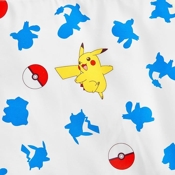 Northwest Pokemon Bed in a Bag Set, Twin, First Starters - LeafyLoom