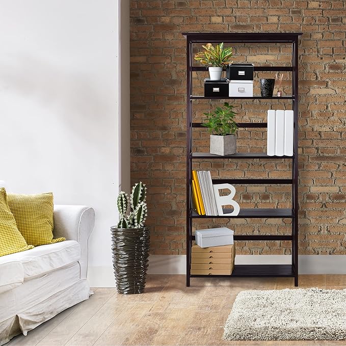 Casual Home Shelf Bookcase - LeafyLoom