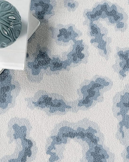 nuLOOM Mason Machine Washable Contemporary Leopard Print Ultra Thin Area Rug, 5' x 8', Grey - LeafyLoom
