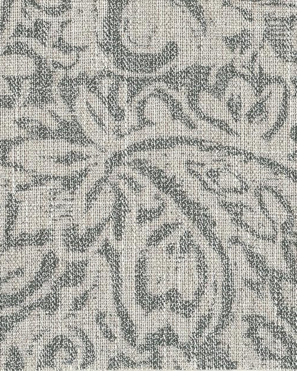 HomePop Parsons Classic Dining Room Tables and Chairs, Pack of 2, Light Grey Floral - LeafyLoom