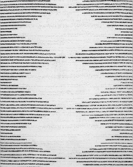 nuLOOM Romina Machine Washable Diamond Stripes Runner Rug, 2' 6" x 8', Ivory, Rectangular, 0.1" Thick - LeafyLoom