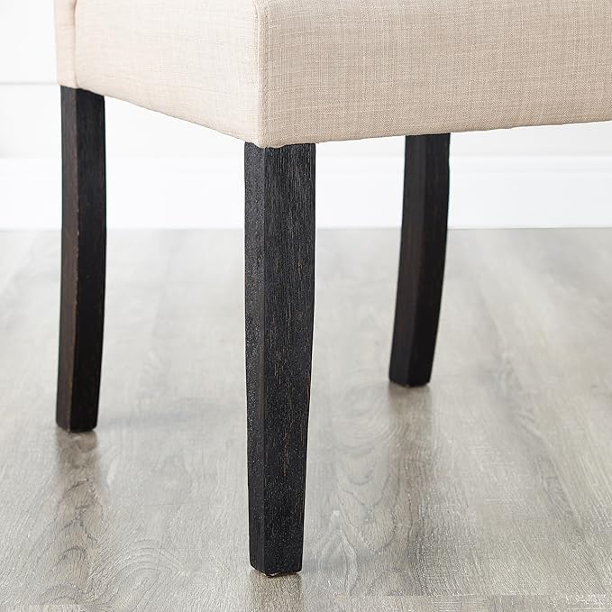 NicBex Haerin-SD-00148-LWJ Dining Chairs, 21"x18"x39.2", Beige - LeafyLoom