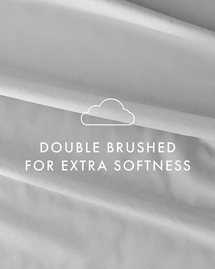 Linen Market Bed Sheets for Twin Size Bed (Light Gray) - Sleep Better Than Ever with These Soft and Cooling Twin Sheets - Deep Pocket Fits 16" Thick Beds - 3 Piece Twin Sheet Set - LeafyLoom